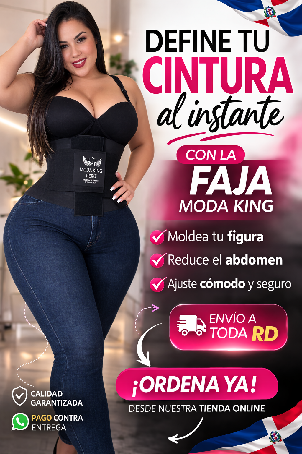 Faja Moldeadora Moda King Perú – Define tu cintura al instante