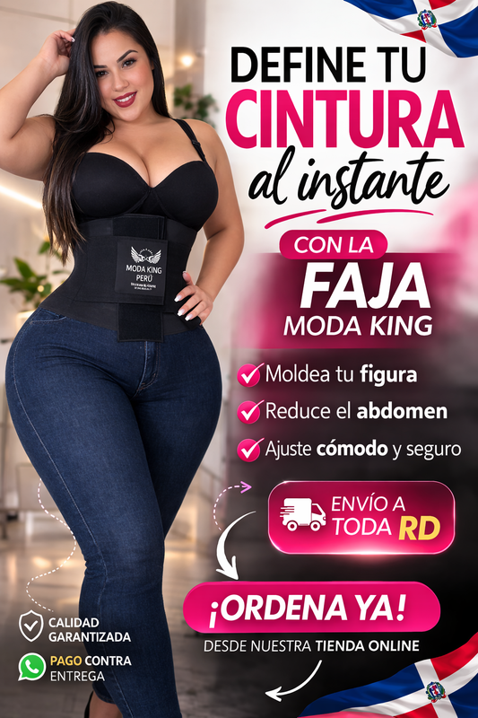 Faja Moldeadora Moda King Perú – Define tu cintura al instante