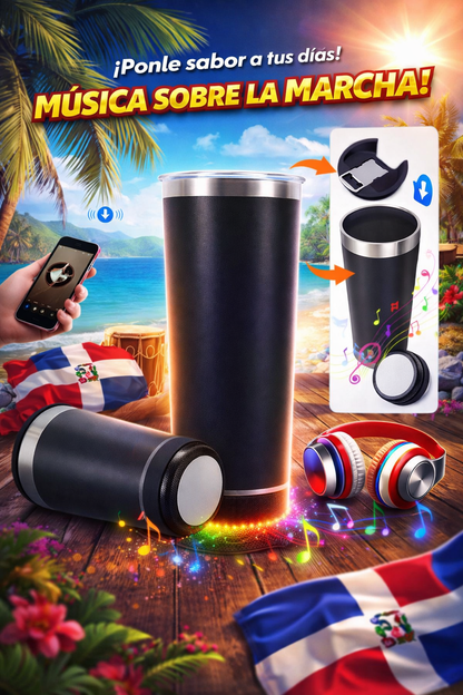 Vaso con Bocina Bluetooth – Música y Estilo Donde Quiera que Vayas