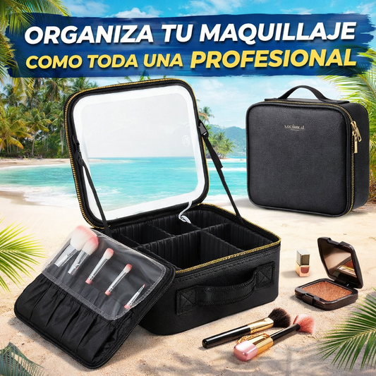 ✨ Organizador de Maquillaje Profesional Portátil ✨