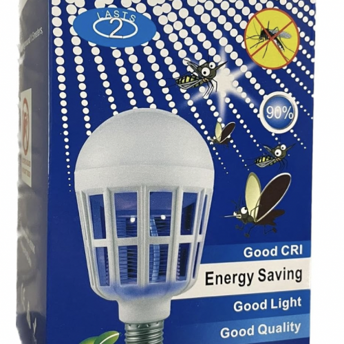 Lámpara Mata Mosquitos LED 2 en 1 ⚡🦟