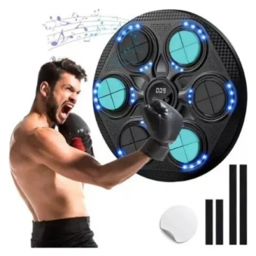 Máquina de Boxeo Inteligente con Música – Entrena, Diviértete y Mejora tus Reflejos