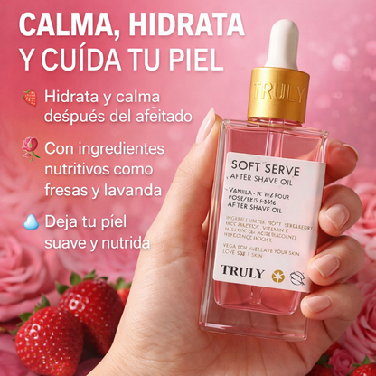 TRULY Soft Serve – Aceite Hidratante After Shave