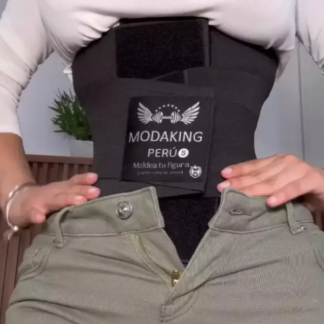 Faja Moldeadora Moda King Perú – Define tu cintura al instante