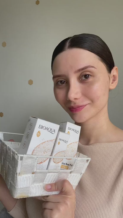 ✨ Combo Aclarante BIOAQUA Rice Raw Pulp ✨