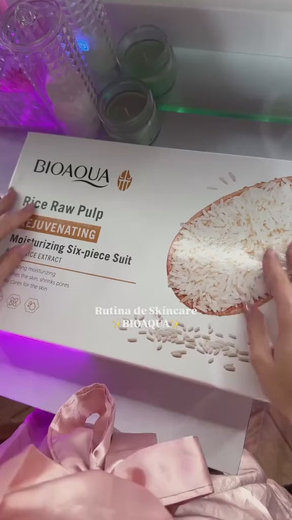 ✨ Combo Aclarante BIOAQUA Rice Raw Pulp ✨