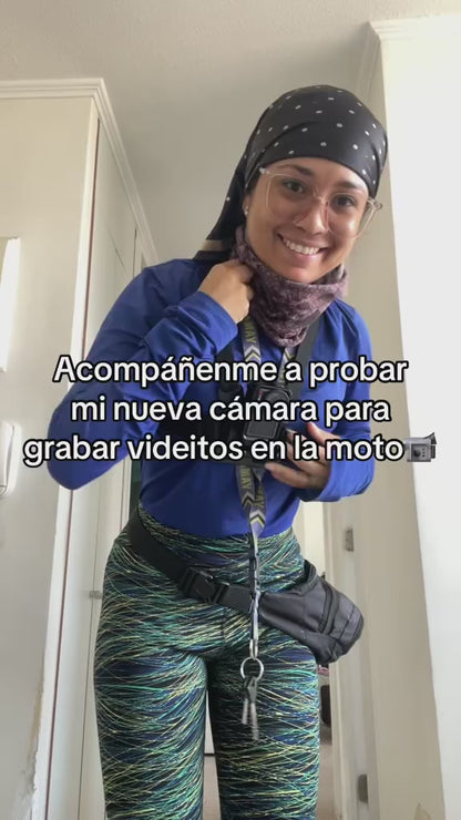 Cámara Deportiva 4K con Pantalla Dual y WiFi