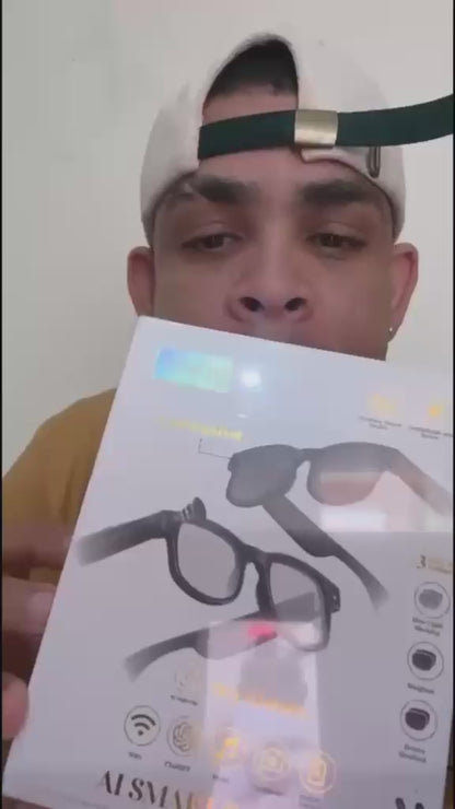 LENTES/GAFAS INTELIGENTES CON VIDEO (50 UND X CAJA)